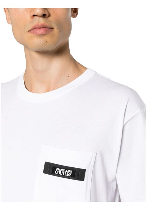 T-SHIRT VERSACE JEANS COUTURE VERSACE JEANS COUTURE | T-shirt | 76GAHE05 CJ00E003